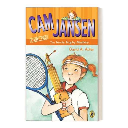 英文原版 Cam Jansen and the Tennis Trophy Mystery #23 简森侦探故事23 英文版 进口英语原版书籍 商品图0