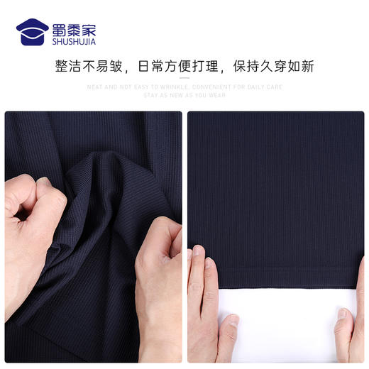 【冰丝华夫格凉感polo衫/清仓】冰丝凉感短袖T恤 透气休闲上衣POLO衫 商品图8