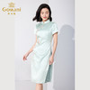 Gowani乔万尼夏季连衣裙新中式旗袍复古优雅收腰显瘦ET2E242401 商品缩略图1
