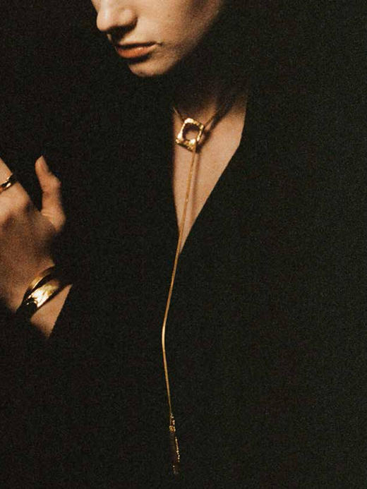 ABOAB｜SKY Mirror necklace [ 项链 金 / 银 ]【TEN CHI】 商品图1