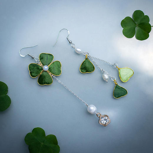 【情意绵绵 手工精制】非遗苏绣蚕丝首饰胸针/耳环耳钉 秀韵多姿 流光溢彩 非遗苏绣文化传承者-陈春燕老师 商品图2