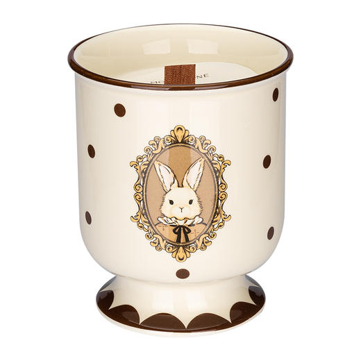 摩登主妇原创复古赫拉兔香薰蜡烛安神持久卧室散香器高级伴手礼盒 商品图4