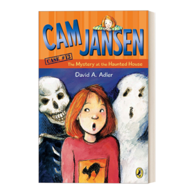 英文原版 Cam Jansen the Mystery at the Haunted House #13 简森侦探故事13 英文版 进口英语原版书籍