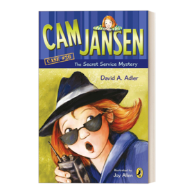 英文原版 Cam Jansen and the Secret Service Mystery #26 简森侦探故事26 英文版 进口英语原版书籍