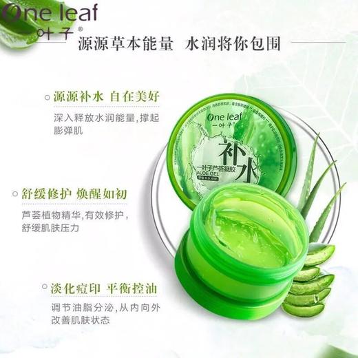 一叶子 芦荟凝胶 补水保湿修护180g(效期2025年5月31) 商品图6