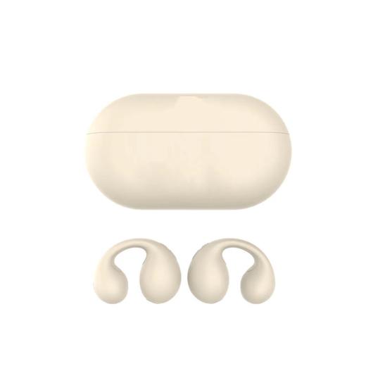 【索N马卡龙 耳夹式蓝牙耳机 5.3】全开放式耳机 狂甩不掉 不入耳气传导 蓝牙5.3技术 硅胶亲肤材质 无感佩戴 防水防尘防汗 商品图2