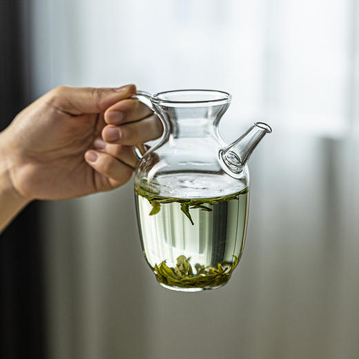 摩登主妇仿宋茶壶耐热玻璃泡茶器执壶茶杯家用绿茶带过滤茶具套装 商品图1