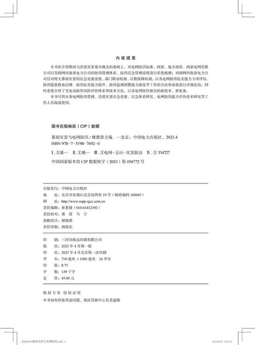 暴雨灾害与电网防汛 商品图3