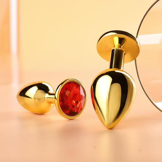 【谜姬】钻石金属肛塞调情情趣道具性玩具成人 商品图2