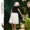 littletime女童连衣裙2023夏新款撞色洋气连衣裙纱纱公主裙 商品缩略图3