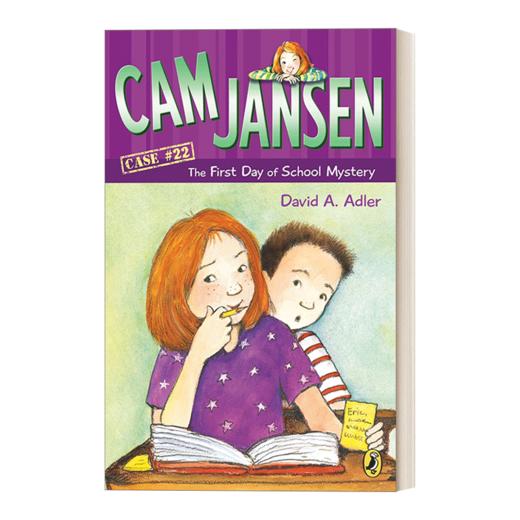 英文原版 Cam Jansen the First Day of School Mystery #22 简森 侦探故事22 英文版 进口英语原版书籍 商品图0