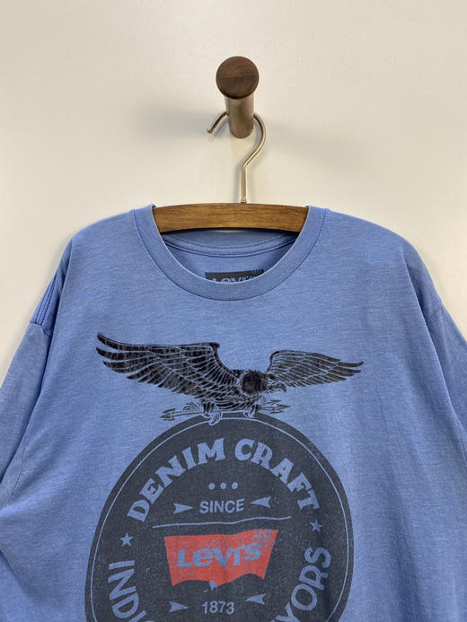 Levi’s 李维斯 植绒 短袖T恤 _SST(M) 商品图0