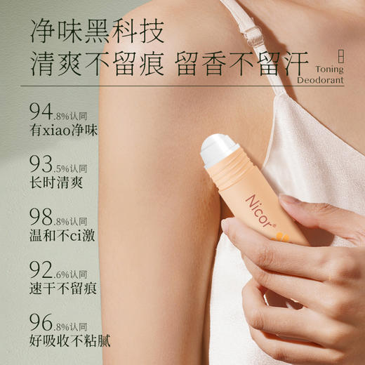 买一送一【魅力女神的必备品！】Nicor爽身香，舒适你的每一刻。清新留香，持久止汗，让你在炎热的夏日中散发出别样魅力。 商品图1