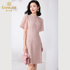 Gowani乔万尼真丝桑蚕丝连衣裙新中式旗袍设计小飞袖ET2E323102 商品缩略图2