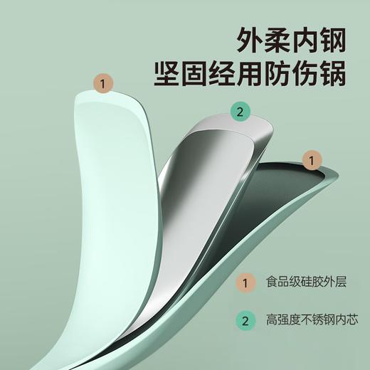 康巴赫（KBH）静厨防烫榉木硅胶铲勺 商品图4