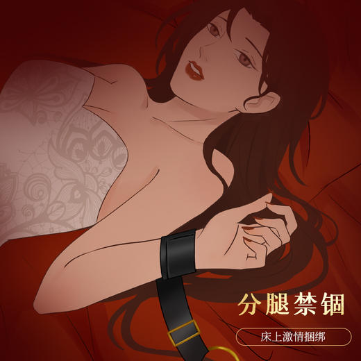 【SM】轻奢床上束缚绑带SM另类玩具道具捆绑情趣用品绑带调情性工具 商品图3