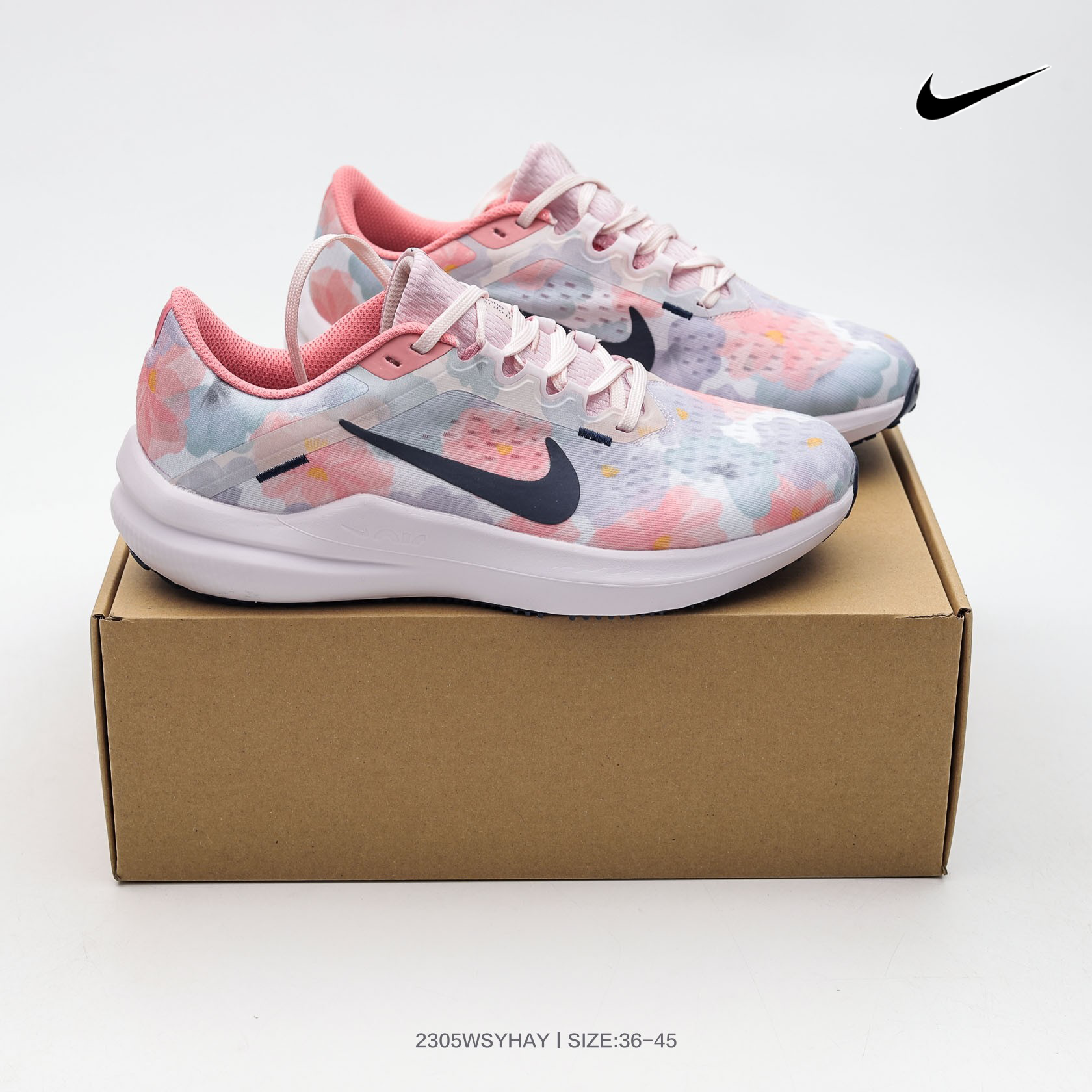 耐克Nike Zoom WINFLO 10代轻质透气休闲运动跑步鞋