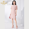 Gowani乔万尼真丝桑蚕丝连衣裙新中式旗袍设计小飞袖ET2E323102 商品缩略图3