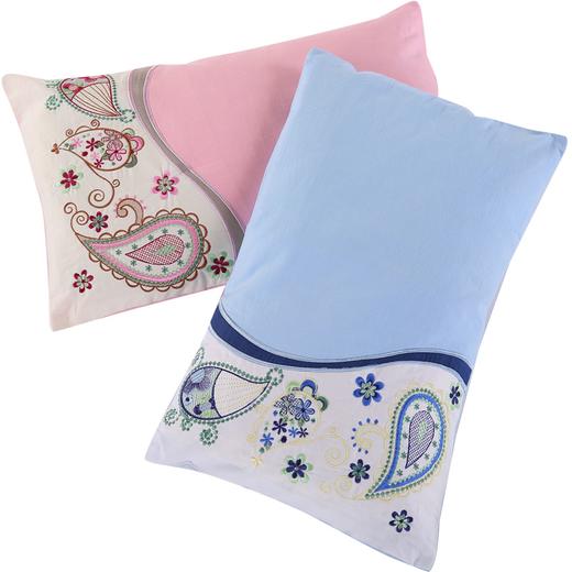 龙之涵佩兹利至爱加长枕头整套两件套 商品图0