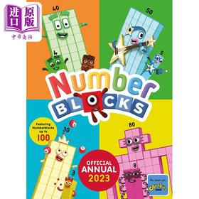 【中商原版】Numberblocks Official Annual 2023 数字积木年鉴2023 英文原版进口 儿童早教认知游戏书 启蒙图画书 精品童书