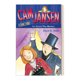 英文原版 Cam Jansen the School Play Mystery #21 简森侦探故事21 英文版 进口英语原版书籍