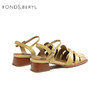 菲伯丽尔复古包头罗马凉鞋FB32114062 商品缩略图2