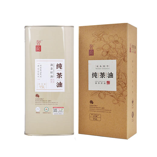 有机纯山茶油 物理低温压榨 国际有机认证 环保材质包装 1L/1.5L装 商品图6