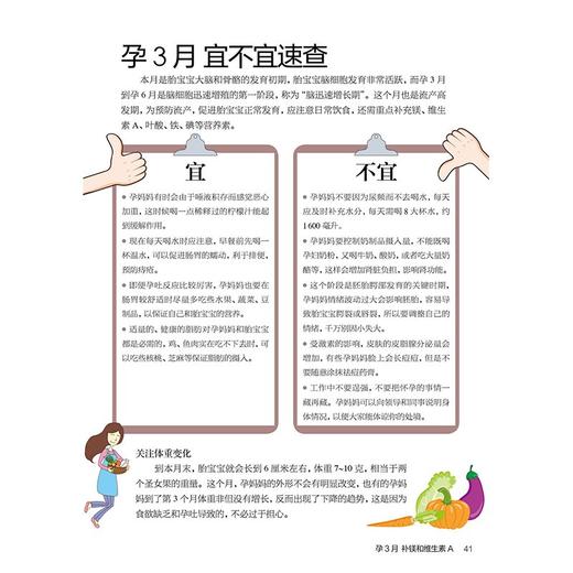 孕期营养餐每日一页 汉竹 陆雅坤 著 孕产胎教 商品图1