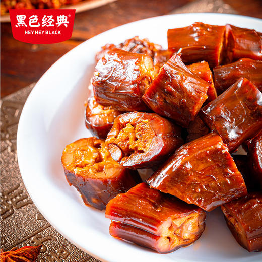 【周一满赠日买二赠一】黑色经典黑鸭脖180g/袋 麻辣味 商品图1