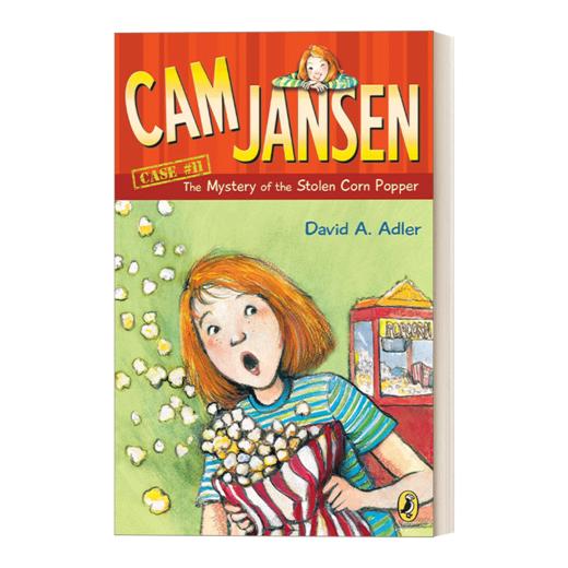 英文原版 Cam Jansen the Mystery of the Stolen Corn Popper #11 简森侦I探故事11 英文版 进口英语原版书籍 商品图0