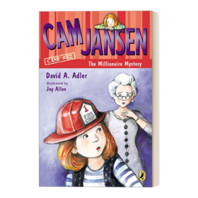 英文原版 Cam Jansen and the Millionaire Mystery #32 简森侦探故事32 英文版 进口英语原版书籍