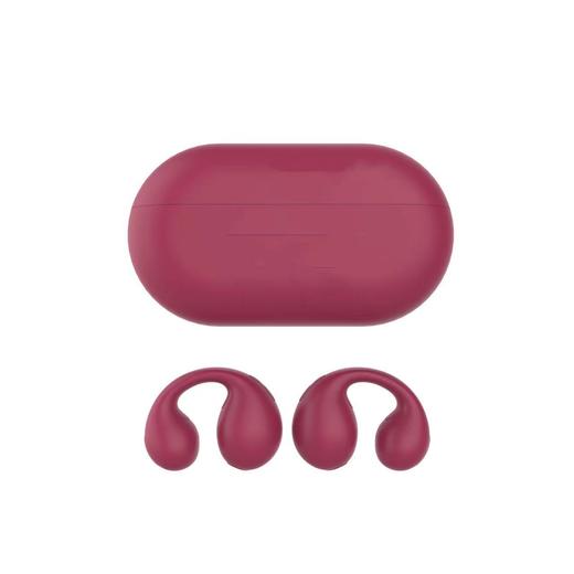 【索N马卡龙 耳夹式蓝牙耳机 5.3】全开放式耳机 狂甩不掉 不入耳气传导 蓝牙5.3技术 硅胶亲肤材质 无感佩戴 防水防尘防汗 商品图1