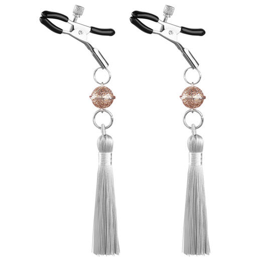 【SM】铃铛乳夹肛塞组合款sm后庭拉珠助爱肛塞情趣女用品神器悦耳铃铛 镜面质感 紧而不疼 轻松调节 商品图3