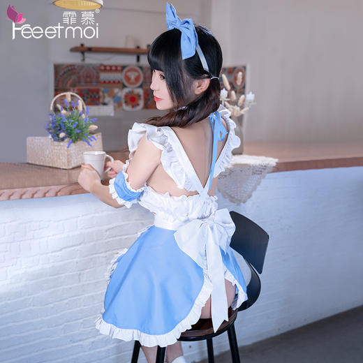 【霏慕】褶皱花边抹胸甜心女仆装6747 商品图3