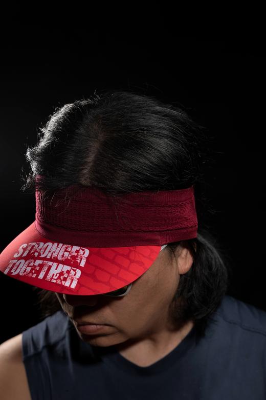 严素空顶帽3.1 变强无缝止汗带头巾空顶帽快干透气短檐健身跑步徒步严素态度 商品图8