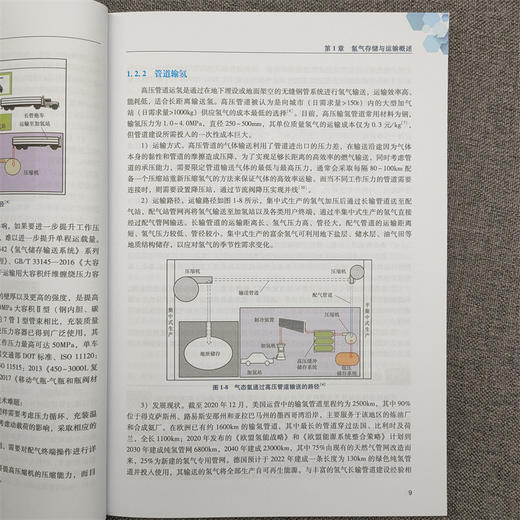 官网 氢气储存和运输 山东氢谷新能源技术研究院 邹建新 氢能与燃料电池产业应用人才培养丛书 氢气储运原理关键技术书籍 商品图4
