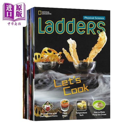 【中商原版】美国国家地理阶梯阅读自然科学系列10册套装 National Geographic Ladders-Physical Science 英语蓝思值810-1000L 商品图1