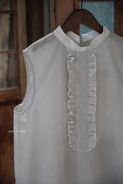 Robe de peau条纹背心 商品图7