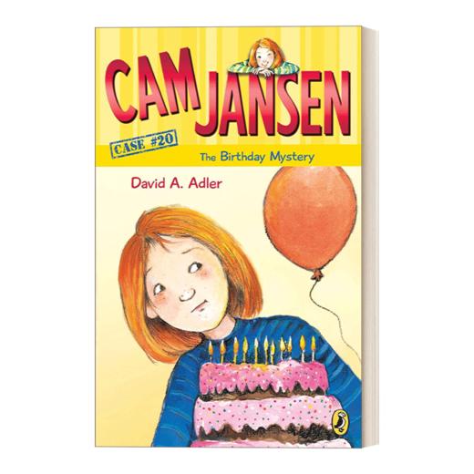 英文原版 Cam Jansen the Birthday Mystery #20 简森侦探故事20 英文版 进口英语原版书籍 商品图0