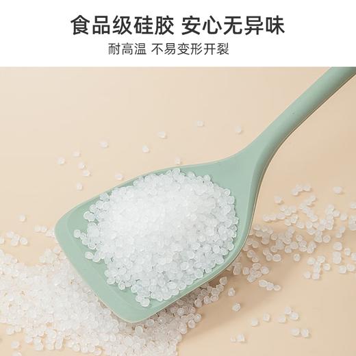 康巴赫（KBH）静厨防烫榉木硅胶铲勺 商品图1