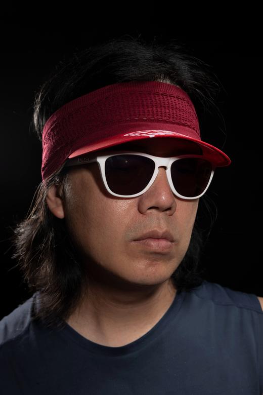 严素空顶帽3.1 变强无缝止汗带头巾空顶帽快干透气短檐健身跑步徒步严素态度 商品图6