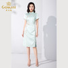 Gowani乔万尼夏季连衣裙新中式旗袍复古优雅收腰显瘦ET2E242401 商品缩略图3