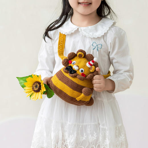 苏苏姐家侧颜动物包包手工DIY编织包包毛线团棉线自制材料包 商品图2