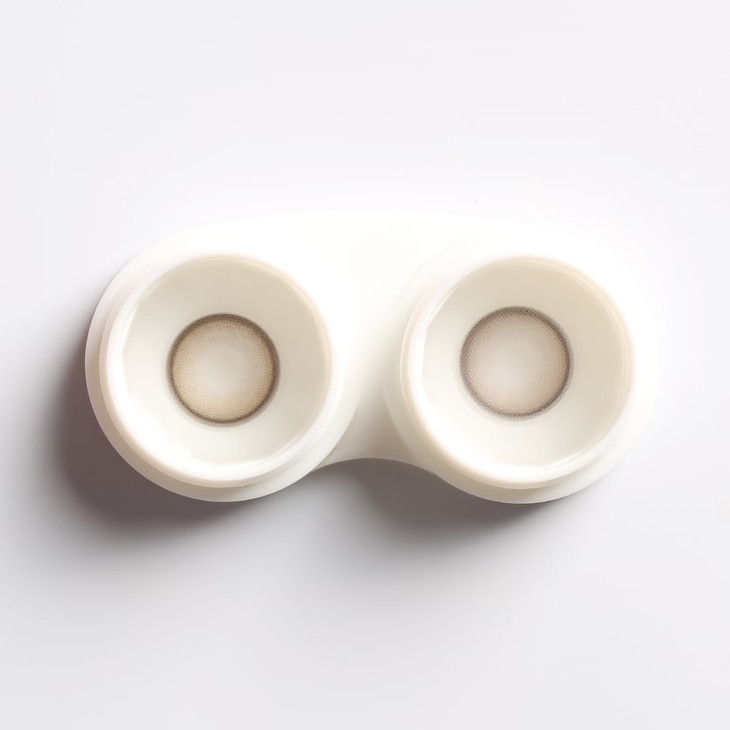 ALLECON美瞳 年抛隐形眼镜 冰淇淋灰14.2mm 1副/2片 左右度数可不同-VVCON美瞳商城6