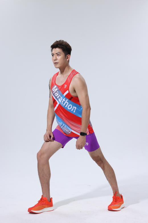 破三体育高端专业系列男女士夏季速干型薄款透气跑步健身运动背心A001 商品图9