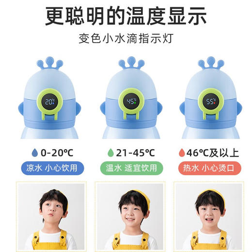 苏泊尔 儿童保温杯智能温显水杯 KC60KG20 商品图6