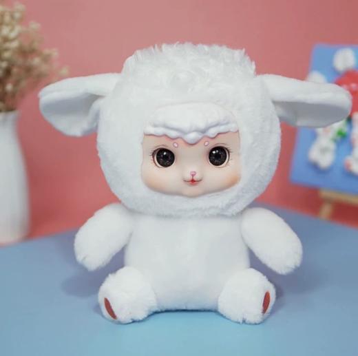 百变小蓝姆陆地海洋系列盲盒毛绒公仔手办车载摆件可爱少女心礼物潮玩棉花娃娃 商品图2