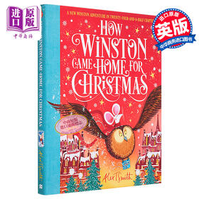 【赠音频】Alex T. Smith How Winston Came Home for Christmas 大耳鼠温斯顿的圣诞归家路 英文原版 亲子儿童绘本 9-12岁