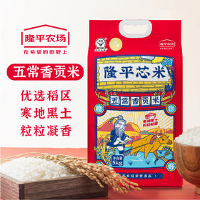 隆平芯米(五常香贡米)  500g/2.5kg/5kg 东北大米