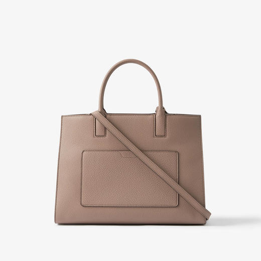 BURBERRY 巴宝莉 女士粒纹TB专属标识小号 Frances 包 浅棕色 8060975 B3500 商品图2
